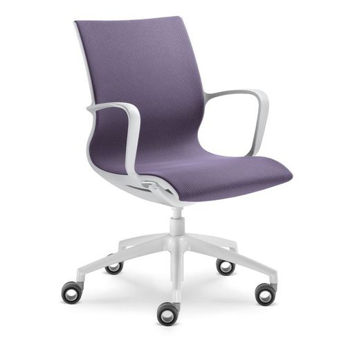 Moderner Bürostuhl - EVERYDAY - LD Seating s.r.o. - für den Innenraum / Stoff / Gestell aus Aluminium
