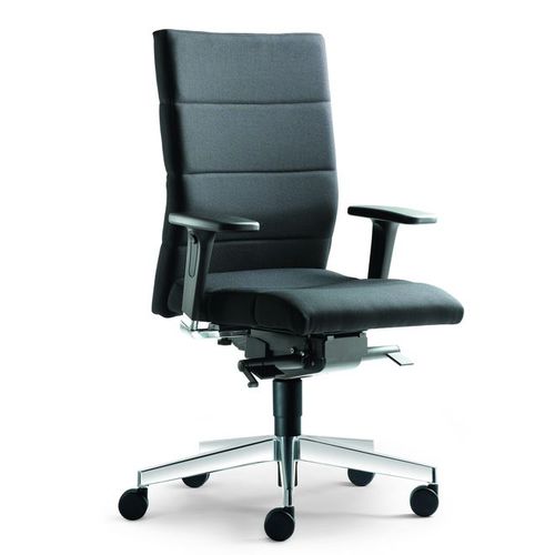 Moderner Bürostuhl - LASER  - LD Seating s.r.o. - für den Innenraum / Stoff / Gestell aus Aluminium