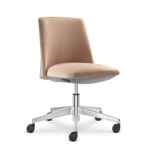 Moderner Besucherstuhl - MELODY DESIGN  - LD Seating s.r.o. - für den Innenraum / Stoff / Chrom