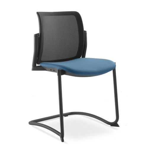 Moderner Konferenzstuhl - SWING - LD Seating s.r.o. - für den Innenraum / Netz / Gestell aus pulverbeschichtetem Stahl