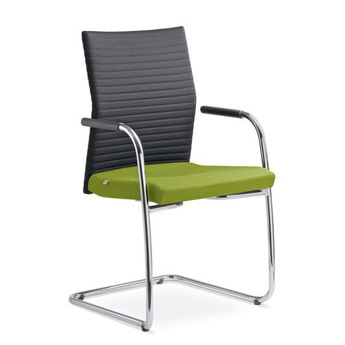 Moderner Konferenzstuhl - ELEMENT - LD Seating s.r.o. - für den Innenraum / Stoff / Gestell aus Stahl
