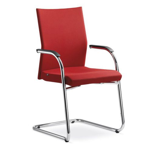 Moderner Konferenzstuhl - WEB OMEGA  - LD Seating s.r.o. - für den Innenraum / Stoff / Gestell aus Stahl