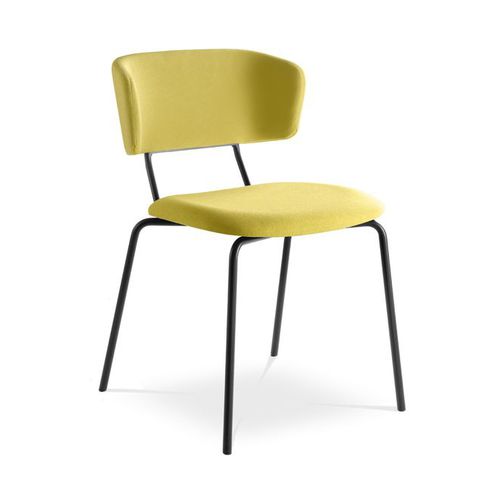 Moderner Konferenzstuhl - FLEXI  - LD Seating s.r.o. - für den Innenraum / Stoff / Gestell aus pulverbeschichtetem Stahl