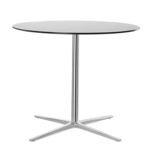 Moderner Besprechungstisch - TF - LD Seating s.r.o. - HPL / poliertes Aluminium / rund