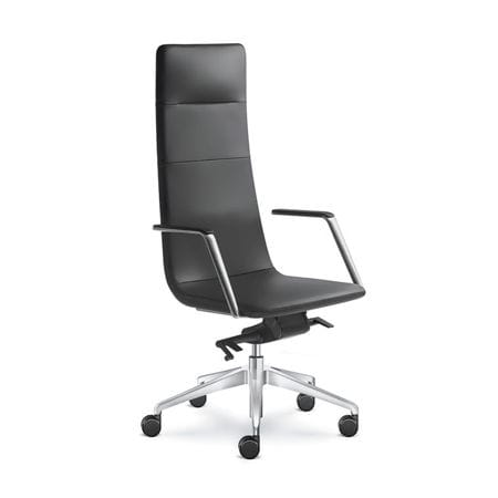 Moderner Chefsessel - HARMONY PURE - LD Seating s.r.o. - Leder / Stoff / Stahl