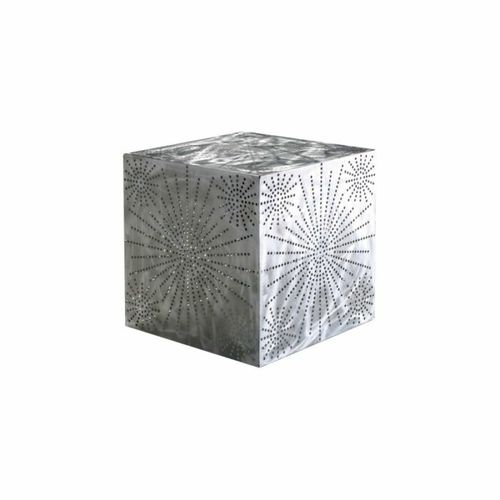 Moderner Hocker - Balù  - PF Stile Srl - Stahl / Gestell aus Stahl / quadratisch