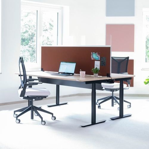 Tisch-Bürotrennwand - DECATO - PREFORM GmbH - Stoff / Schutz / Akustik