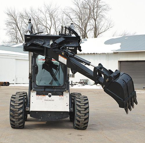 Standardschaufel - BOB-TACH - BOBCAT - für Hydraulikbagger / für Baggerlader