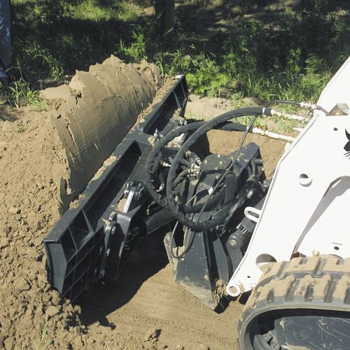 Planierschild für Hydraulikbagger - BOBCAT