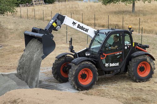 Lader mit Gummireifen - TL30.70 - BOBCAT - für Baustelle / Diesel / teleskopisch