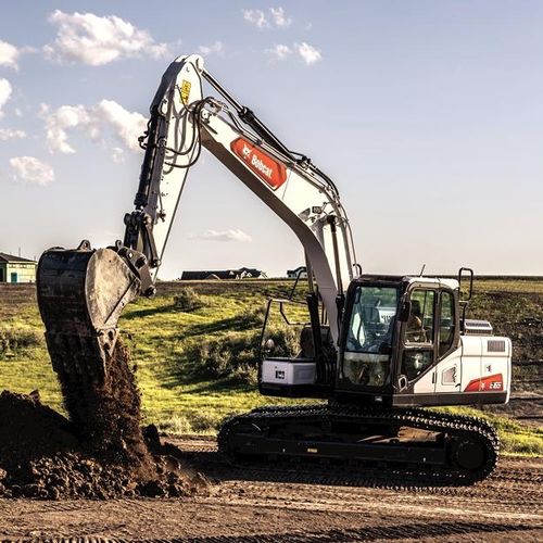 Bagger auf Raupen - E165  - BOBCAT - für Baustelle / für Hubanwendungen