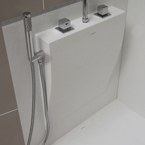 Paneel für Bauanwendungen - TAPS - mcbath - Moldcom Composites - für Bad / antibakteriell / Stein