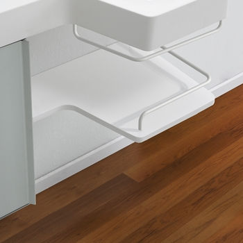 Wandmontiertes Regal - COLUMNA - mcbath - Moldcom Composites - modern / Mineralwerkstoff / für Badezimmer