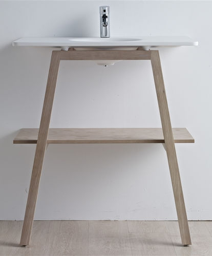 Waschbecken-Unterbau / Holz - BALTIC - mcbath - Moldcom Composites
