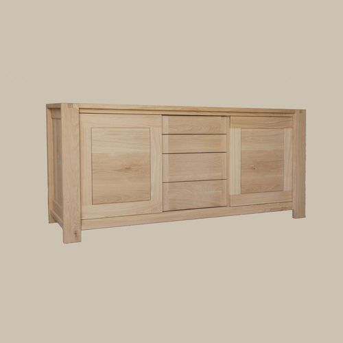 Modernes Sideboard - SAINBIOSE - DELORME MEUBLES - Eiche / Massivholz / geöltes Holz