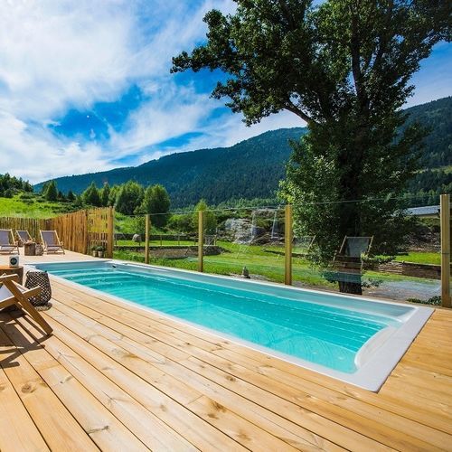 Swim Spa / einbaufähig - M - USSPA, s.r.o. - rechteckig / für mehrere Personen / für Außenbereich