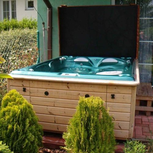 Whirlpool zum Aufstellen - LyraiN - USSPA, s.r.o. - Einbau / rechteckig / 3 Plätze
