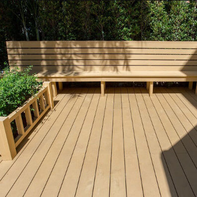 Verbundholzterrassendiele - ANTIQUE - GRINWOOD WPC MATERIAL CO., LTD - Holzoptik / Clip-System / für Gewerbegebrauch