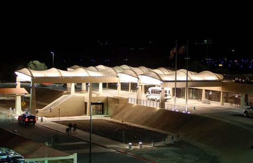 Membran-Architektur / PTFE - ABILENE REGIONAL AIRPORT - FabriTec Structures - für Seiltragwerk / für Markise / Dach