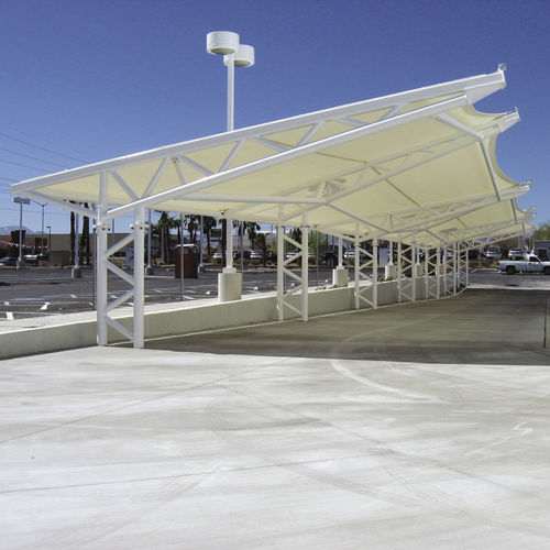Carport für Gewerbegebrauch - AUTONATION DESERT BMW OF LAS VEGAS - FabriTec Structures - Stahl