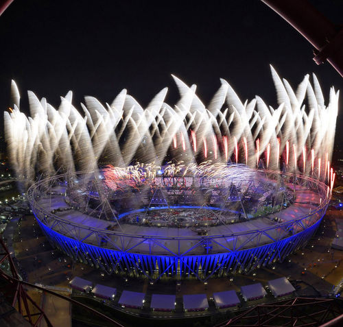 Membran-Architektur / Polyethylen - LONDON OLYMPIC STADIUM - FabriTec Structures - für Seiltragwerk / für Fassaden / für öffentliche Bereiche
