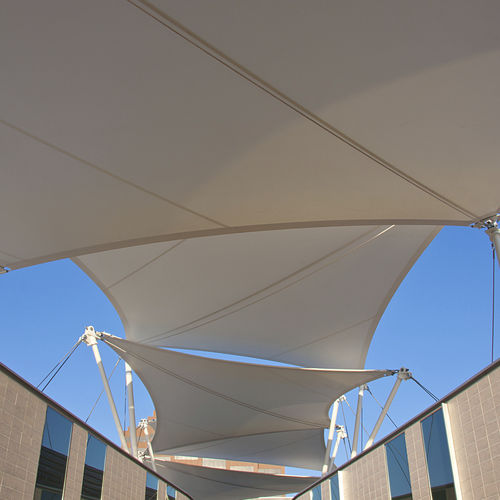 Membran-Architektur / PTFE - PTFE MEMBRANES - FabriTec Structures - für Seiltragwerk / für Fassaden / für öffentliche Bereiche