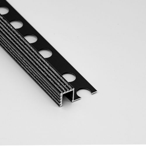 Aluminium-Abschlussprofil - CORAL R12X12 - ALUMACER® - für Fliesen / Rechteck / silberfarben