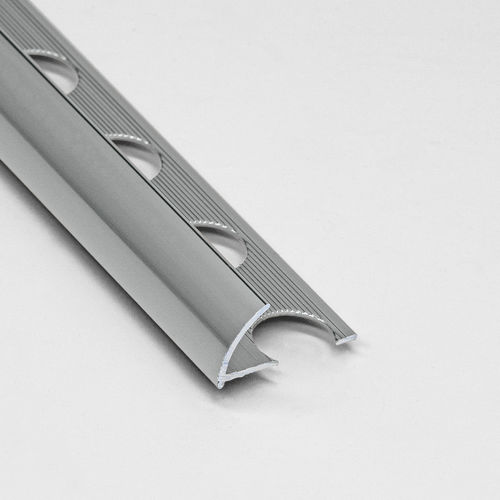 Aluminium-Abschlussprofil - 8.5/10.5/12.5 - ALUMACER® - für Außeneckprofil / Viertelrund / weiß