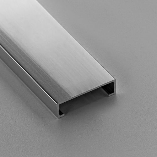 Aluminium-Dekoprofil - 8X30 - ALUMACER® - für Fliesen / quadratisch / U-förmig