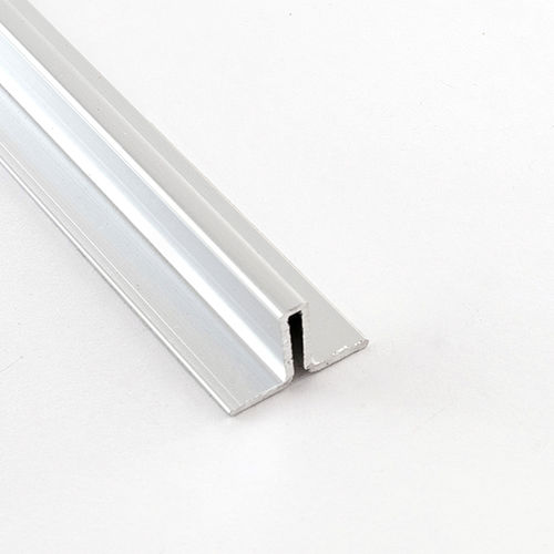Aluminium-Dekoprofil - 04 MM - ALUMACER® - für Fliesen / T / silberfarben