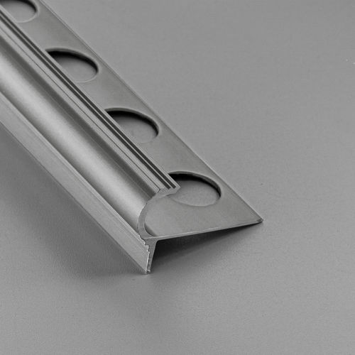 Aluminium-Treppenkante - 11 / 20.5 MM - ALUMACER® - Edelstahl