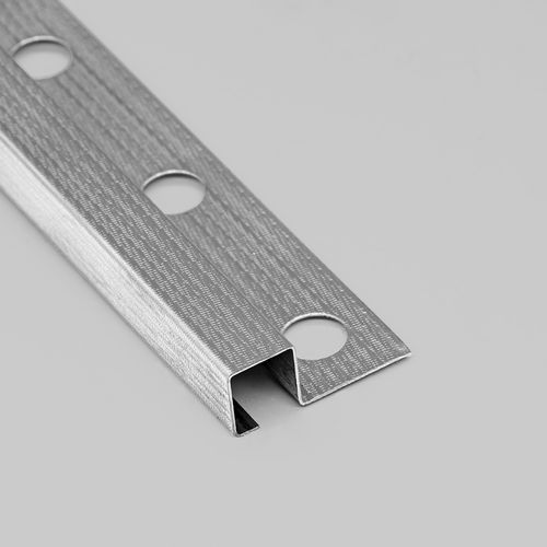 Edelstahl-Dekoprofil - 12X12 - ALUMACER® - für Fliesen / für Außeneckprofil / Eck