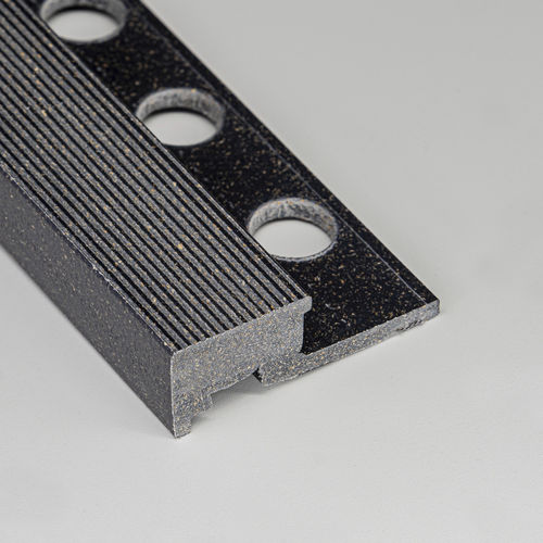 PVC-Treppenkante - ARENA 12X25 - ALUMACER® - rutschfest / flach
