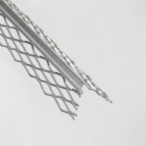 Metall-Geflecht / für Architektur - 32 MM - ALUMACER® - Rautenmaschen / silberfarben