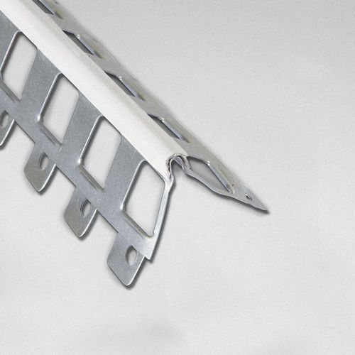 PVC-Abschlussprofil - 42 MM - ALUMACER® - galvanisiertem Stahl / für Außeneckprofil / für Trennwand