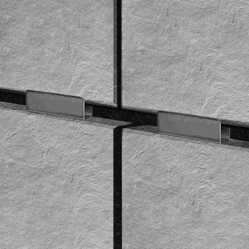 Stahl-Befestigungssystem - 12 / 50 MM - ALUMACER® - für Fassaden / für Fliesen