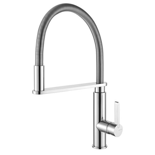 Aufsatz-Einhebelmischer - 122 002 6CR - Bruma - Edelstahl / für Küche / 1-Loch
