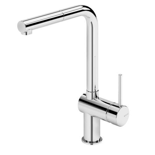 Aufsatz-Einhebelmischer - 107 050 2CR - Bruma - aus verchromtem Metall / für Badezimmer / 1-Loch