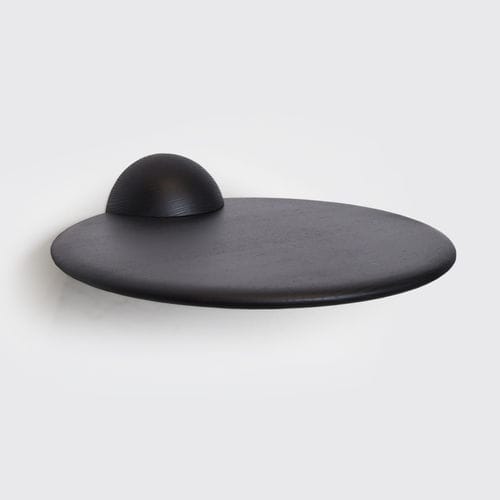 Wandmontiertes Regal - KLOT O35 - Ringvide - modern / Eiche / Esche
