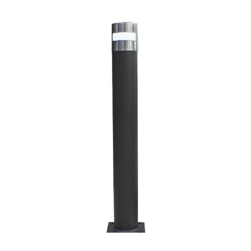 Sicherheits-Sperrpfosten - URBAN LED HEAD - Ado urban - stationär / Edelstahl / lackiertes Eisen
