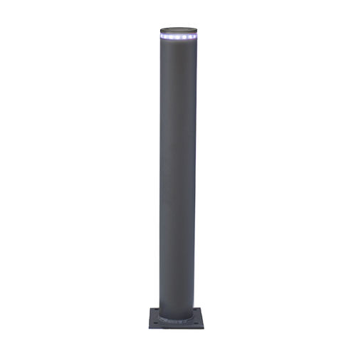 Sicherheits-Sperrpfosten - TAP LEDS TOP - Ado urban - stationär / Edelstahl / lackiertes Eisen