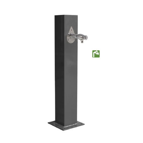 Trinkbrunnen für Außenbereich - GOTA - Ado urban - Edelstahl / Eisen / für Privatgebrauch