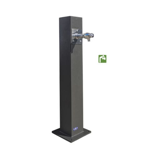 Trinkbrunnen für Außenbereich - SQUARE - Ado urban - Eisen / für Privatgebrauch / für öffentliche Bereiche