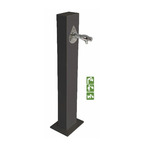 Trinkbrunnen für Hunde - COMBI - Ado urban - für Außenbereich / Eisen / für Privatgebrauch