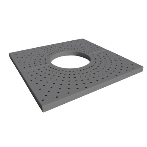 Quadratisches Baumgitter - CONCENTRICO - Ado urban - Metall