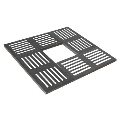Quadratisches Baumgitter - PUZZLE - Ado urban - Metall