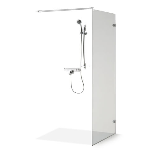 Selbsttragende Duschwand - FRAMELESS - Baltijos Brasta - Hartglas