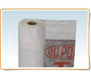 Polyethylen-Textilmembran - TYVEK®PRO+TAPE - Baltijos Brasta - PP / für Dach / feuerfest