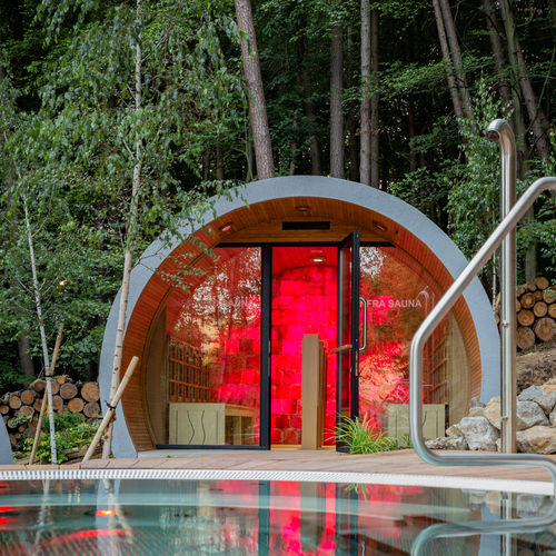 Infrarotsauna - ECLIPSE XL IR - Alpha Wellness Sensations - für Privatgebrauch / für Gewerbegebrauch / Holz