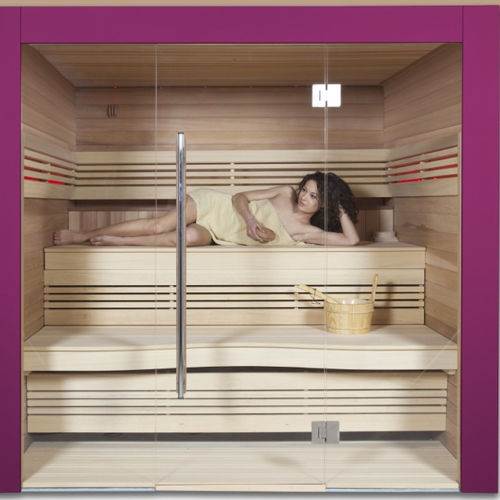 Finnische Sauna - INTENS SERIES - Alpha Wellness Sensations - Bio / Infrarot / für Privatgebrauch